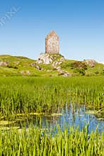 Smailholm Tower in the Scottish Borders