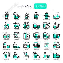 Beverage , Pixel Perfect Icons