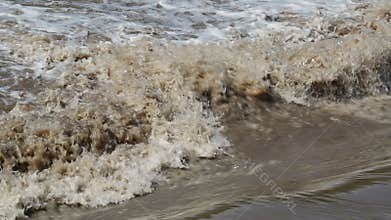 A water rapids video