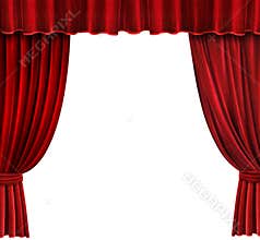 Red Velvet Theater curtains