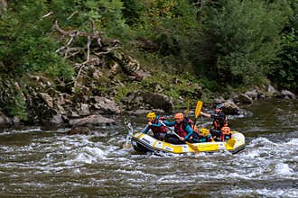 Rafting in the French Basque Country