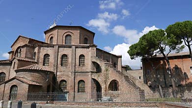 Early Christian Basilica of San Vitale in Ravenna Catholic temple