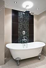 Luxury bathroom interior