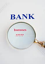 Scrutiny of the banks: bonuses.