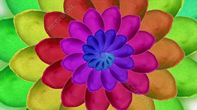 Watercolor pattern of flower leaves on white background. growing flowers, blush rose background, paper flowers, blooming