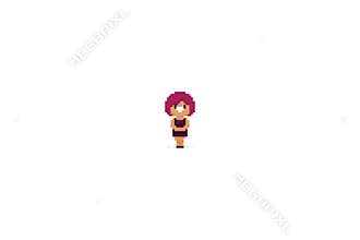 Pixel administrator girl