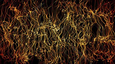 Abstract Lines Waving Up Loopable