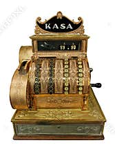 Vintage cash-desk