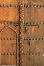 Antique door, dubai, united arab emirates