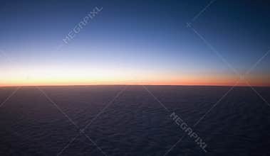 Sunset sky