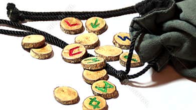 Slow shutter magical runes with bag