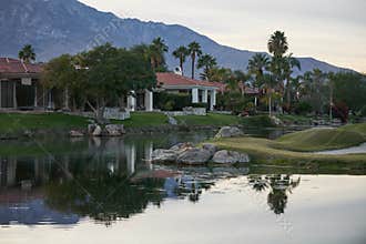 Water hazard Gary Player Golf Course