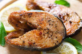 Grilled Salmon