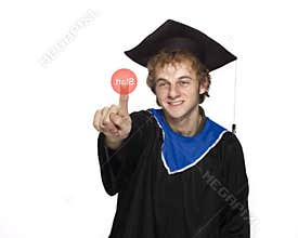 Graduate pushing start