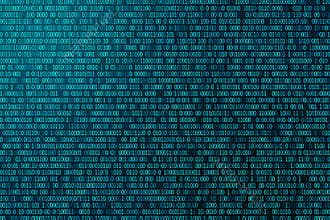 Random numbers grid glow digital computer technology information texture