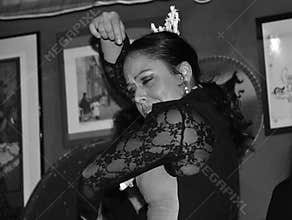 The great passion of the flamenco dance