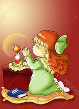 Child that prays