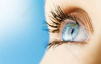 Eye of woman