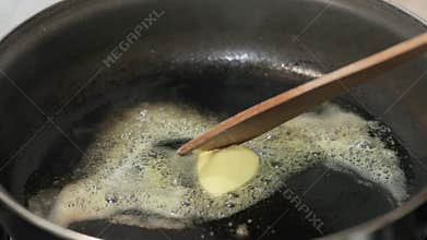 Cooking with butter