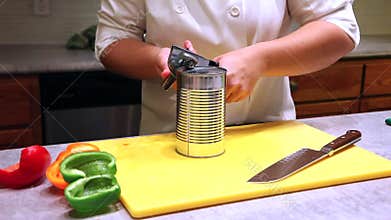Opening a metal can