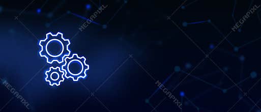 Business services, Technical help, Gear, Configuration, Support center, Contact us, website Landing page