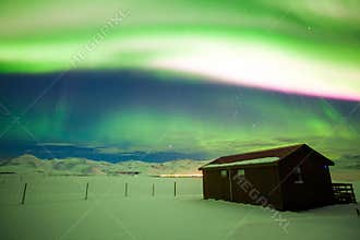 Aurora Borealis or better known as The Northern Lights