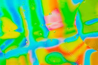 Abstract colorful bubbles