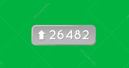 Grey arrow count increasing 4k
