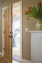 Front Door of a Domestic Residence