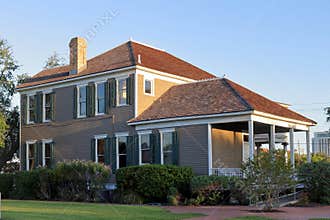 An old house at Heritage Park