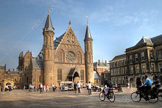 Ridderzaal in Binnenhof, The Hague, Netherlands