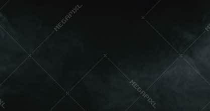 Sparse mist on black