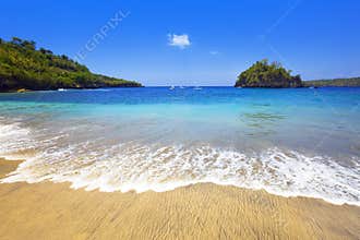 Indonesia. Bali. Island in ocean