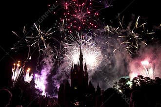 Disney fireworks