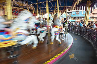 Carousel, Disney World, Travel, Magic Kingdom