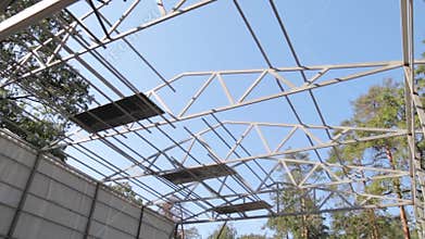 Metal Frame Building