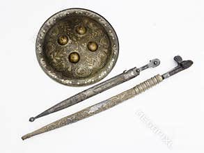 Shield and swords