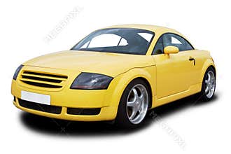 Yellow Sports Car