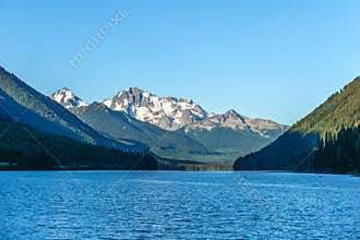 Duffey Lake in British Columbia, Canada at day time.