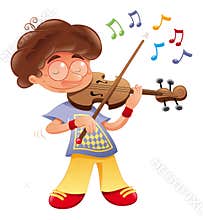 Baby musician