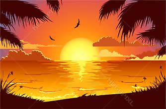 Holiday beach