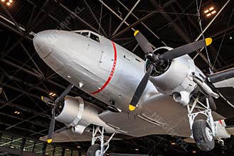 DC3 Dakota in museum