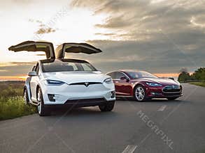 Tesla electric car