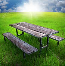 Picnic table