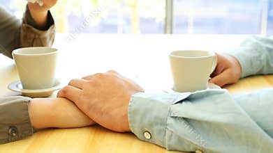 Sad woman and a friend comforting her