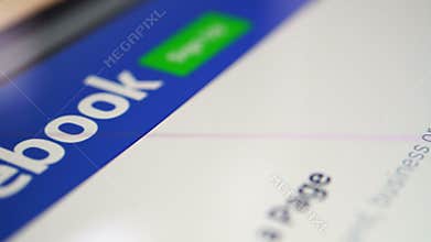 Facebook display webpage