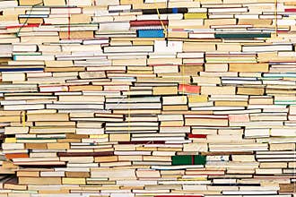 Stack of old books