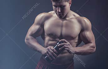 Bodybuilder man