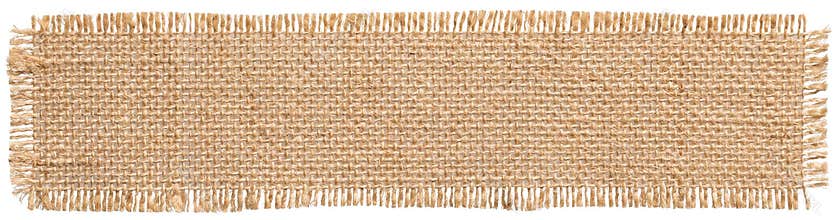 Burlap Fabric Patch Label, Sackcloth Piece, Sack Cloth Linen Jute