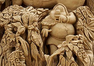 Sand Sculptures In Albufeira Portugal